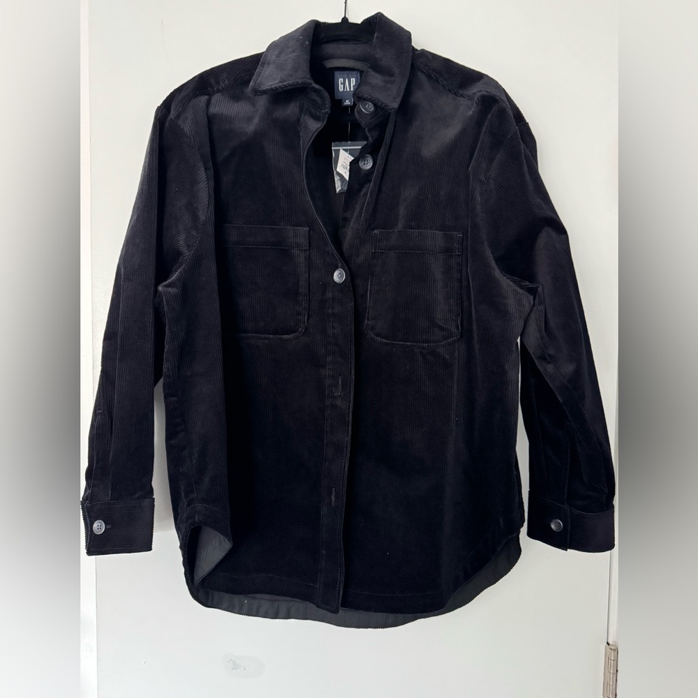 Gap Corduroy Black Jacket